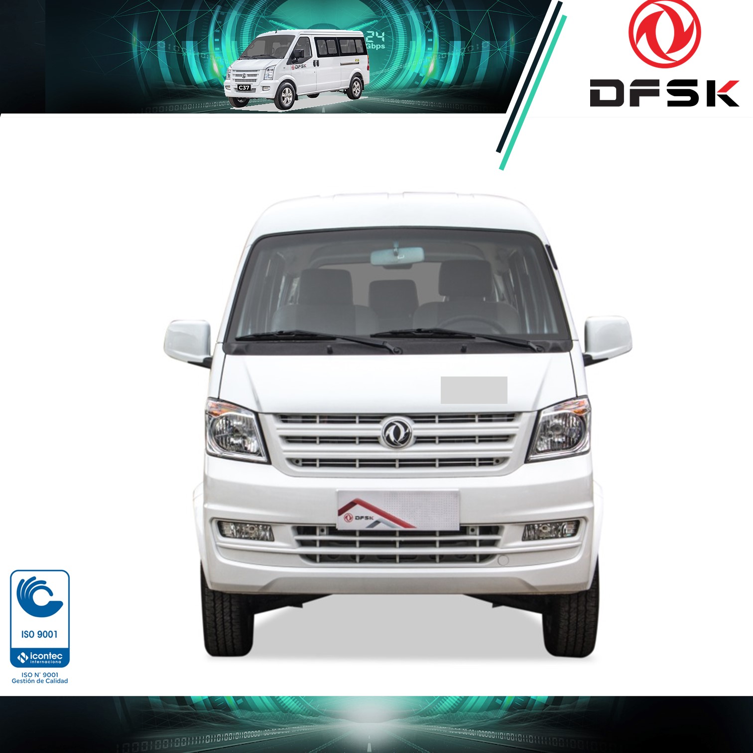 Dfsk ko7s Zan Pasajeros 9 Puestos - Imagen 3