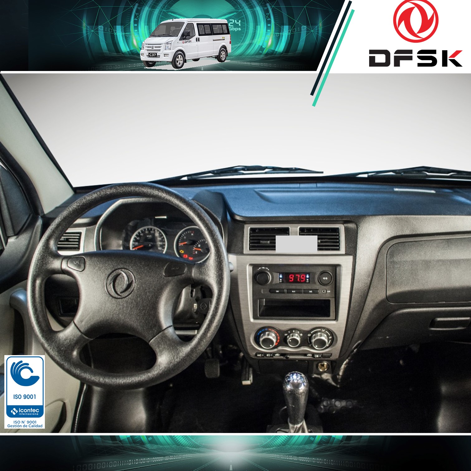 Dfsk ko7s Zan Pasajeros 9 Puestos - Imagen 5