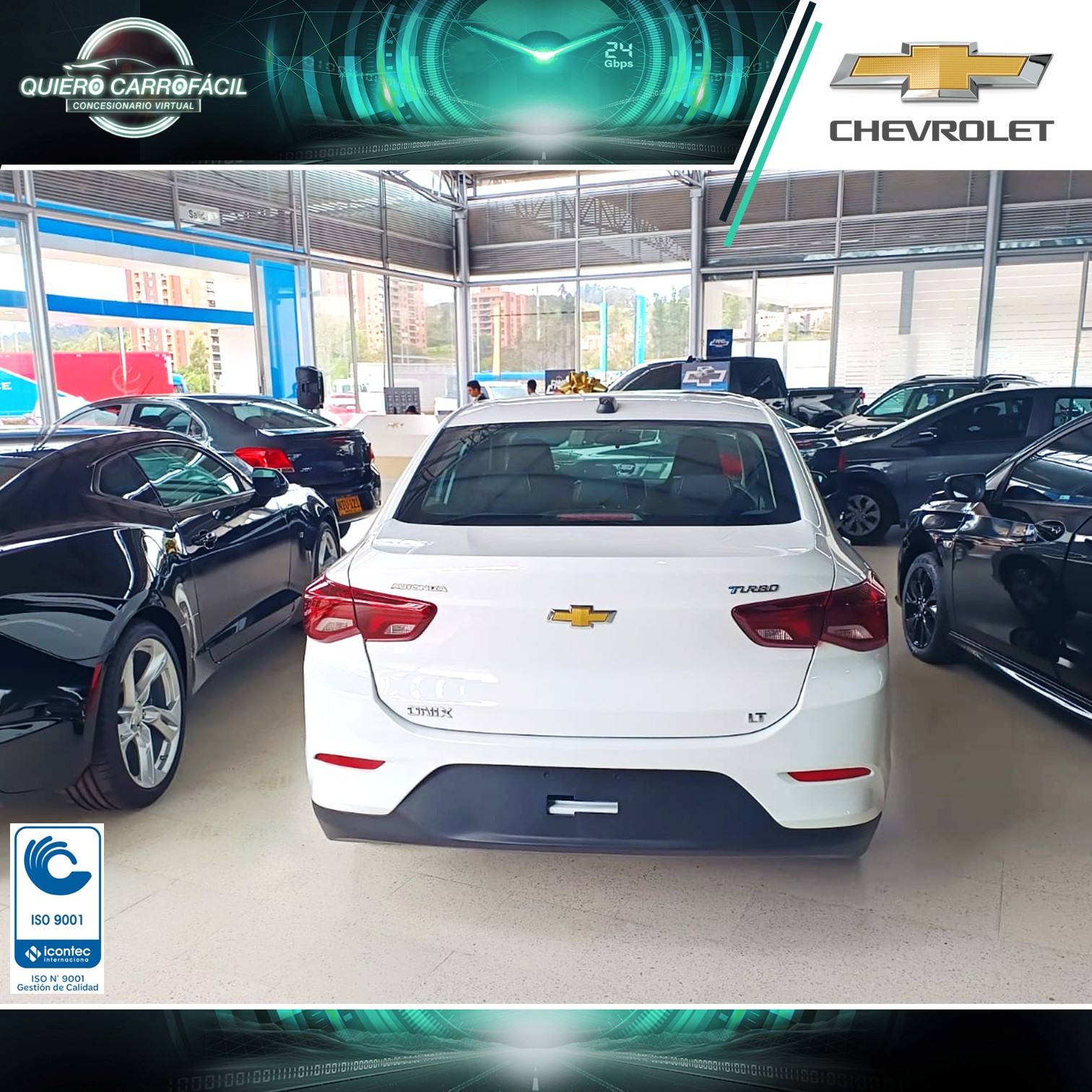 Onix lt turbo ac 1.0 4p 4x2 tm - Imagen 6